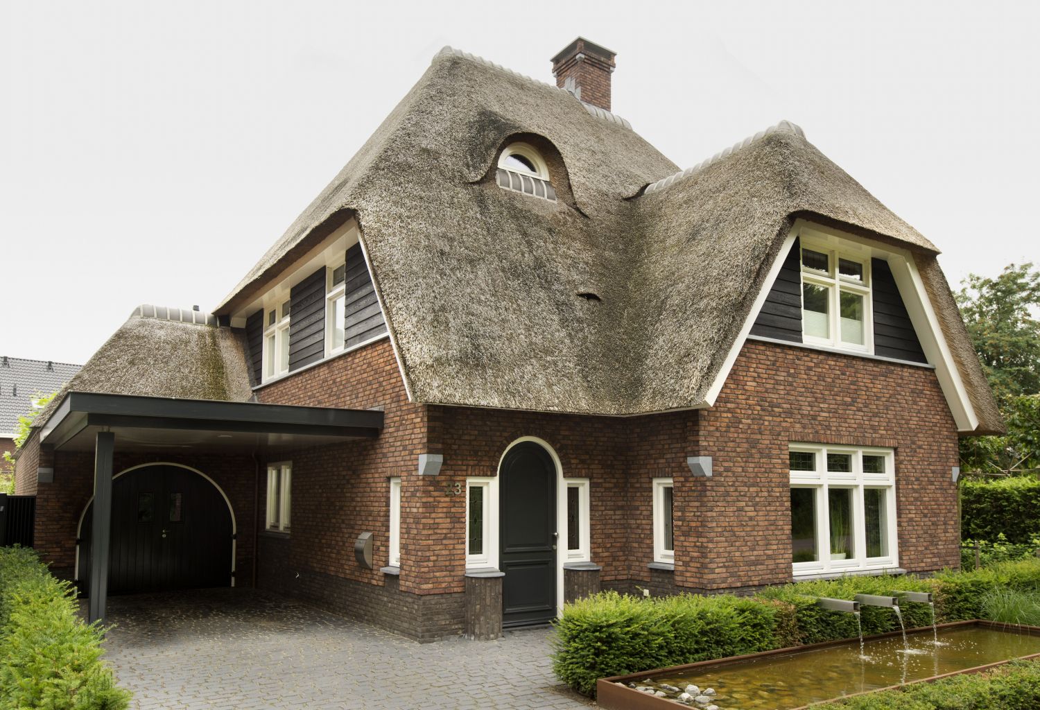 rietgedekte villa erp architect